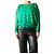 Autre Marque Blusa trasparente tie-dye verde - size M