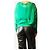Autre Marque Blusa trasparente tie-dye verde - size M - vista 2