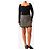 Balenciaga Minifalda de tweed en blanco y negro - size 10 - vista 2