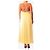 Autre Marque Vestido maxi amarillo con cuello halter - size UK 12 - vista 2