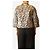 Dries Van Noten Florale Lurex-Jacquard-Jacke in Schwarz - size L - Ansicht 2