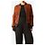Golden Goose Deluxe Brand Brown suede flight jacket - size M - view 3