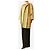 Etro Abrigo de jacquard caqui y amarillo - size UK 10 Verde - vista 3