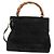 GUCCI Bamboo Hand Bag Suede 2way Black 002 2058 0508 0 - vista 2