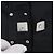 FENDI Zucchino Canvas Tote Bag Black Silver - vista 11