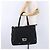 FENDI Zucchino Canvas Tote Bag Black Silver - vista 27