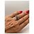 Autre Marque Bague entrelacée pavée de diamants Argenté Doré - vue 3
