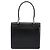 Céline CELINE Bolsa de mão em couro preto prata - vista 3