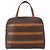 Céline CELINE Macadam Canvas Handtasche PVC Leder Braun Gold - Ansicht 14