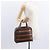 Céline CELINE Macadam Canvas Handtasche PVC Leder Braun Gold - Ansicht 25