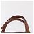 Céline CELINE Macadam Canvas Handtasche PVC Leder Braun Gold - Ansicht 9