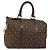 Céline CELINE C Sulky Boston Bag Canvas Brown