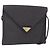 Autre Marque SAINT LAURENT Shoulder Bag PVC Leather Black Gold