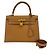 Hermès Bolsa Hermes Kelly 25 Vache Liege Marrom