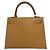 Hermès Bolsa Hermes Kelly 25 Vache Liege Marrom - vista 3
