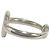 Ring Hermès Anel Sellier Hermes Prata Dourado - vista 4