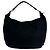 Borsa Prada in Tessuto con logo triangolare in metallo Nero - vista 3