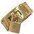 Hermès Hermes Vintage Kelly Ring in 18K Gelbgold Golden