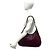 Gucci Guccissima Schultertasche aus Leder Rot Bordeaux - Ansicht 2