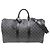 Louis Vuitton Keepall Bandoulière 45 Boston Bag Nero