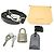 Louis Vuitton Keepall Bandoulière 45 Boston Bag Nero - vista 9