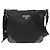 Prada Schultertasche für Damen BT0332 Schwarz