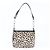 Borsa a tracolla con catena in pelle e pelo di vitello YSL Yves Saint Laurent Nero Multicolore