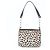 Borsa a tracolla con catena in pelle e pelo di vitello YSL Yves Saint Laurent Nero Multicolore - vista 3