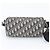 Borsa a tracolla in pelle Christian Dior Dior Oblique Roller Nero - vista 3