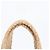 Bolso Cesta de Rafia Jimmy Choo Beige - vista 2