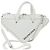 Everyday Borsa a tracolla in pelle Triangle Duffle Balenciaga Bianco