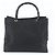Borsa Tote Gucci Bamboo GG in nylon e pelle Nero