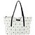 Jimmy Choo Sophia Star Studded Leder-Tote-Bag Schwarz