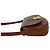 Céline CELINE Starball Circle Logo Schultertasche aus Leder Rot Bordeaux - Ansicht 5
