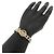 Hermès Hermes Vintage Boucles Sellier PM Kombinationsarmband Silber Golden - Ansicht 2
