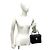 Céline Celine Vintage Starball Logo Hardware Lederhandtasche Schwarz - Ansicht 2
