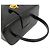 Céline Celine Vintage Starball Logo Hardware Lederhandtasche Schwarz - Ansicht 4
