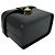 Céline Celine Vintage Starball Logo Hardware Lederhandtasche Schwarz - Ansicht 7