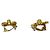 Chanel Vintage Coco Mark Gold Earcuff Ohrring Golden - Ansicht 4