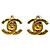 Orecchini a clip Chanel Vintage Coco Mark Gold D'oro