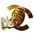 Orecchini CHANEL Vintage Coco Mark GP D'oro - vista 3