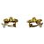 Orecchini CHANEL Vintage Coco Mark GP D'oro - vista 4