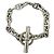 Hermès Hermes Vintage Chaine d'Ancre MM Bracelet Argento