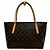 Sac cabas Louis Vuitton Raspail PM Monogram en cuir Marron