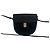 Burberry Vintage Logo Hardware Nova Check Pattern Lederschultertasche Schwarz