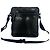 Borsa a tracolla Gucci GG Imprimé in pelle nera Nero