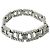 Hermès Hermes Vintage Grand Sport Silver Charm-Armband Silber
