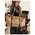 Borsa bowling Nina Ricci in pelle e tela monogrammata Marrone - vista 2