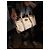 Borsa bowling Nina Ricci in pelle e tela monogrammata Marrone - vista 3