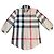 Camisa Túnica em Algodão Burberry Brit Check Preto Vermelho Bege Cinza